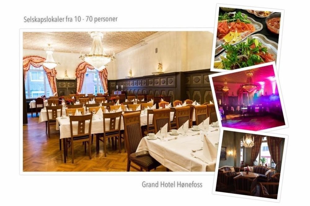 Grand Hotel Honefoss Dış mekan fotoğraf