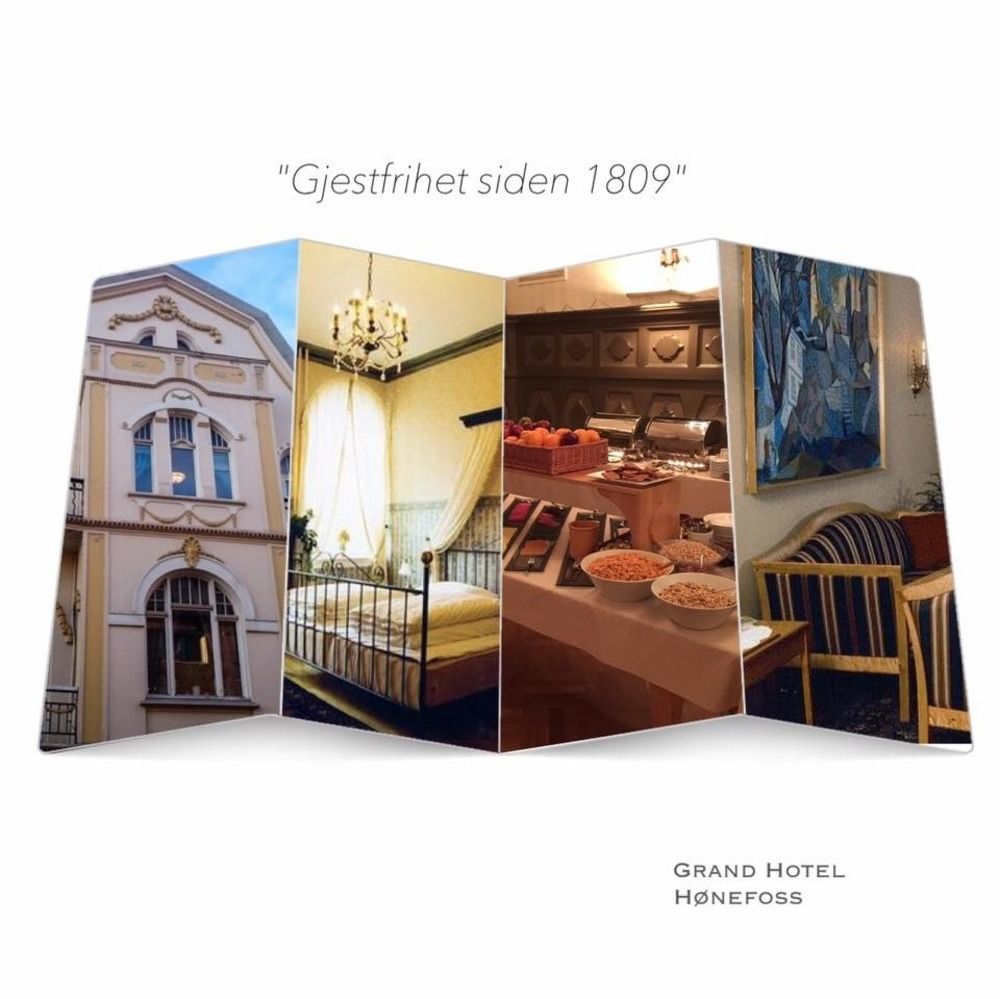 Grand Hotel Honefoss Dış mekan fotoğraf